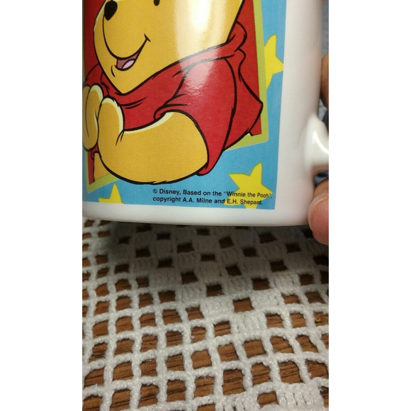 Vintage Disney Winnie The Pooh Coffee Mug Staffordshire England Tigger Piglet - Picture 7 of 10